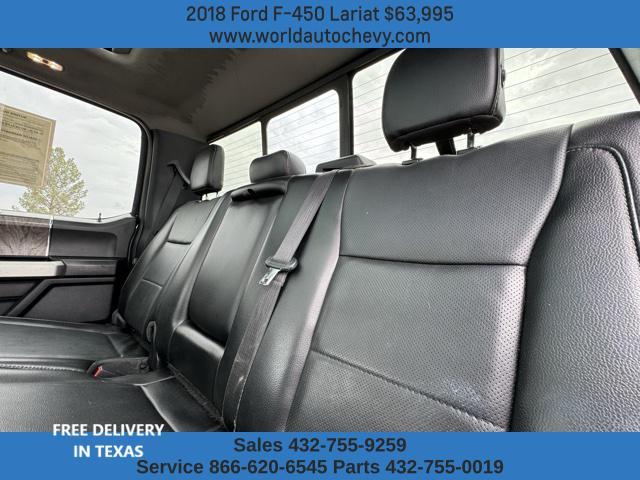 used 2018 Ford F-450 car, priced at $63,995