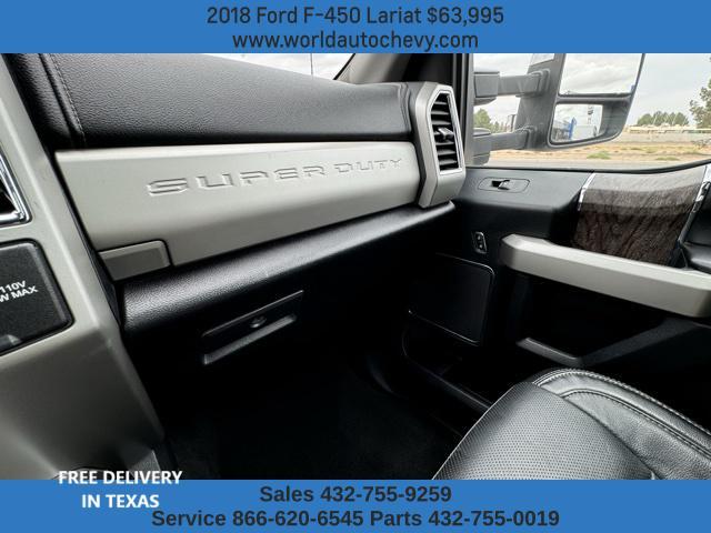 used 2018 Ford F-450 car, priced at $63,995