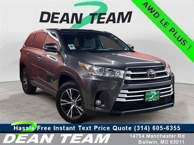 used 2019 Toyota Highlander car, priced at $19,950