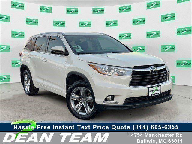 used 2016 Toyota Highlander car, priced at $22,550