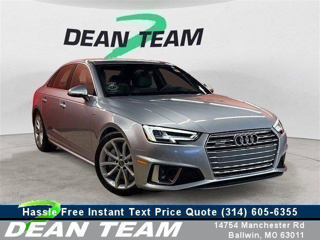 used 2019 Audi A4 car, priced at $27,950