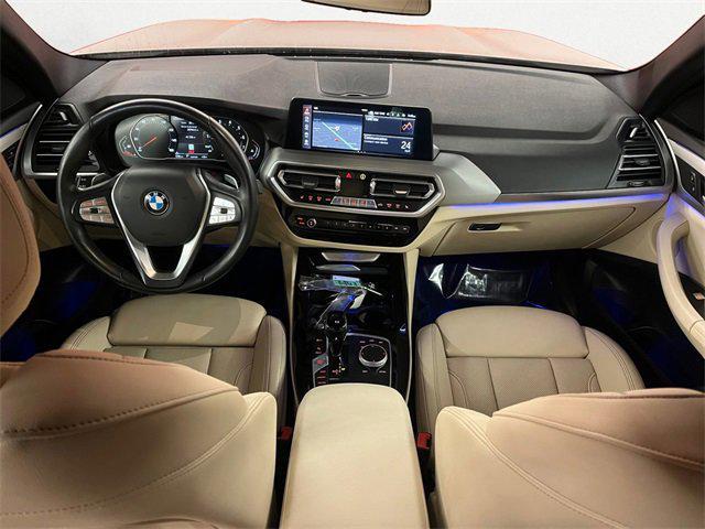 used 2022 BMW X3 car, priced at $36,950