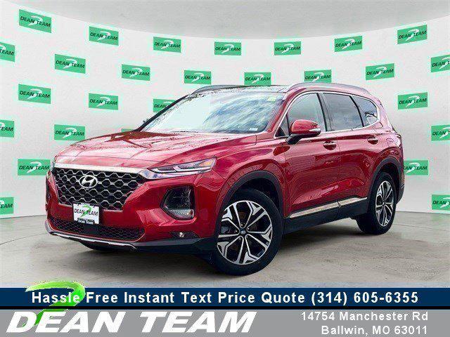 used 2020 Hyundai Santa Fe car, priced at $25,950