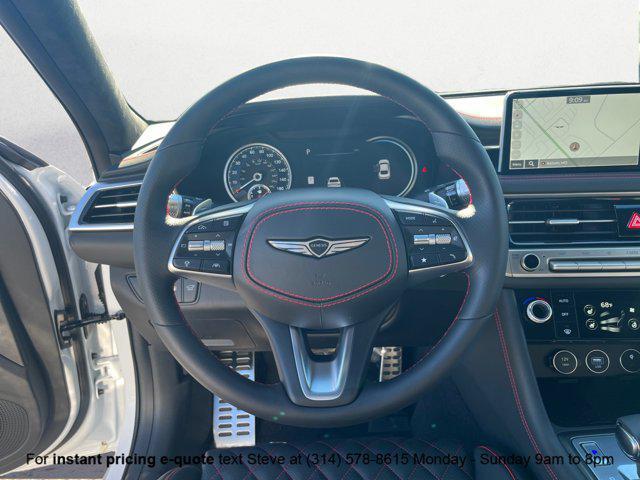 new 2025 Genesis G70 car, priced at $57,055