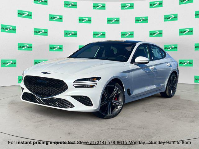 new 2025 Genesis G70 car, priced at $57,055