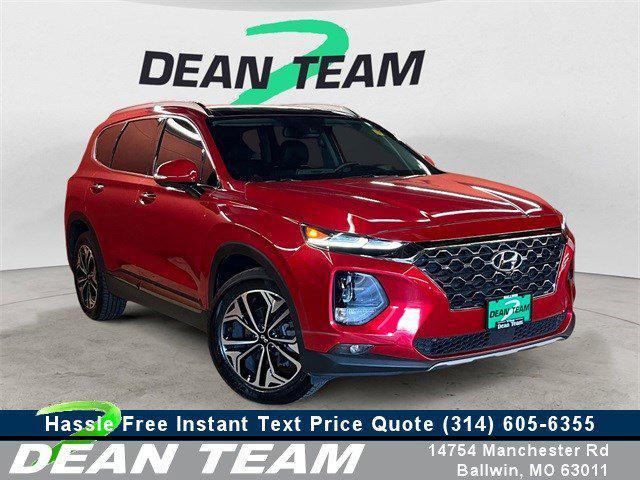 used 2020 Hyundai Santa Fe car, priced at $20,950