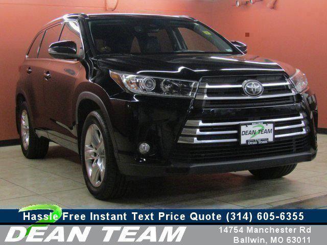 used 2017 Toyota Highlander car, priced at $22,950