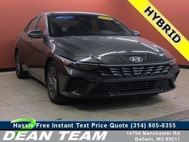 used 2024 Hyundai Elantra HEV car, priced at $23,950