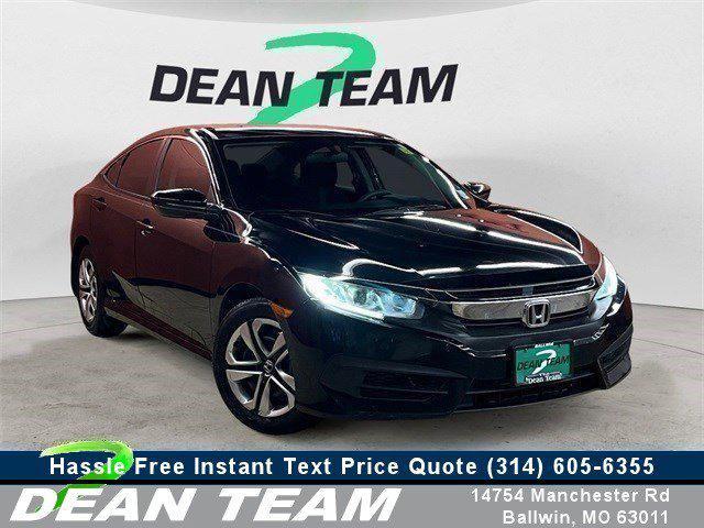 used 2016 Honda Civic car, priced at $11,950