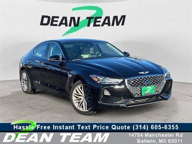 used 2021 Genesis G70 car, priced at $27,950