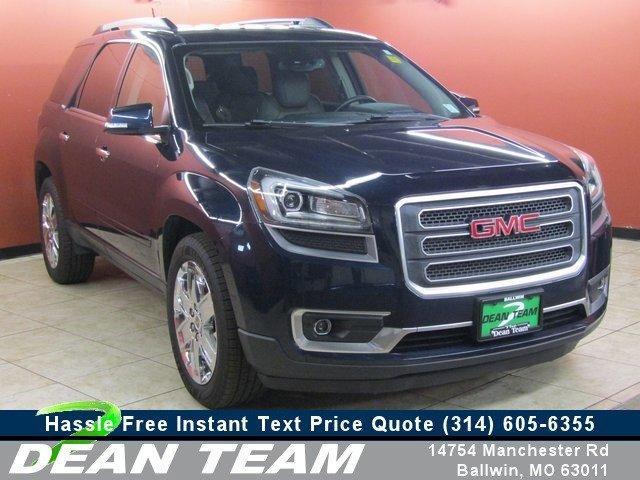 used 2017 GMC Acadia Limited car, priced at $21,450