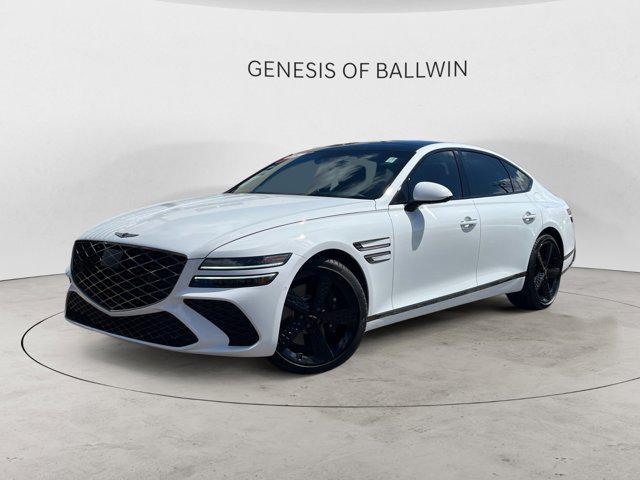 new 2025 Genesis G80 car, priced at $70,770
