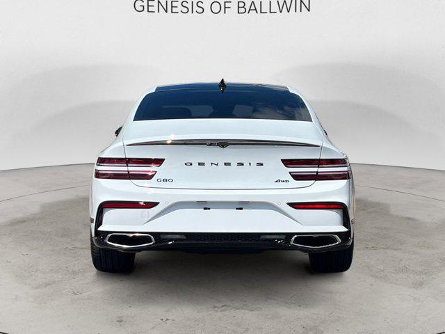 new 2025 Genesis G80 car, priced at $70,770