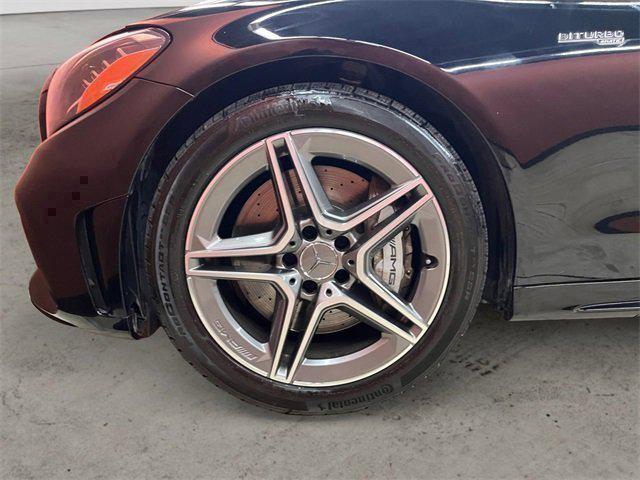 used 2021 Mercedes-Benz AMG C 43 car, priced at $42,950
