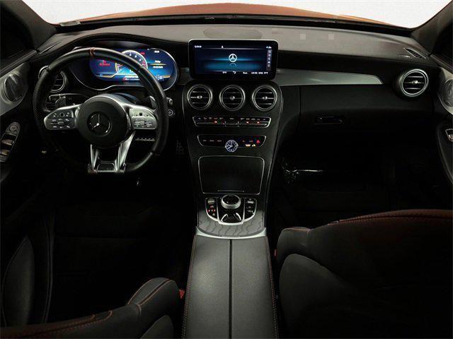 used 2021 Mercedes-Benz AMG C 43 car, priced at $42,950