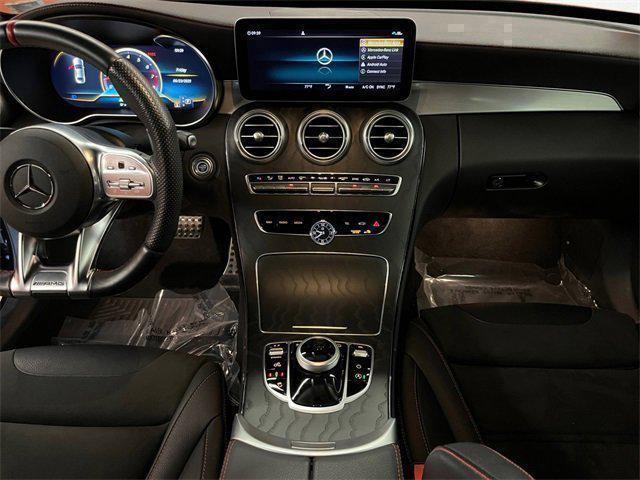 used 2021 Mercedes-Benz AMG C 43 car, priced at $42,950