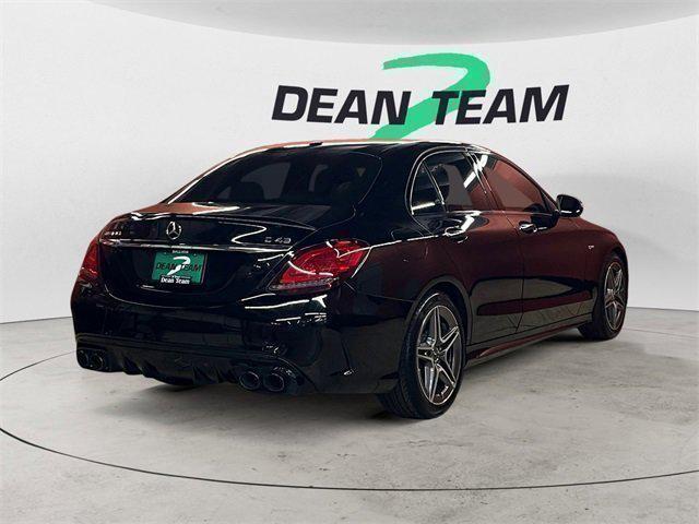 used 2021 Mercedes-Benz AMG C 43 car, priced at $42,950