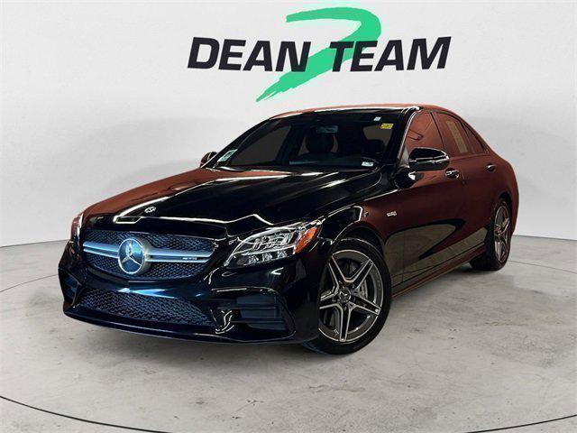 used 2021 Mercedes-Benz AMG C 43 car, priced at $42,950