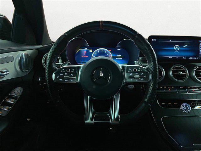 used 2021 Mercedes-Benz AMG C 43 car, priced at $42,950