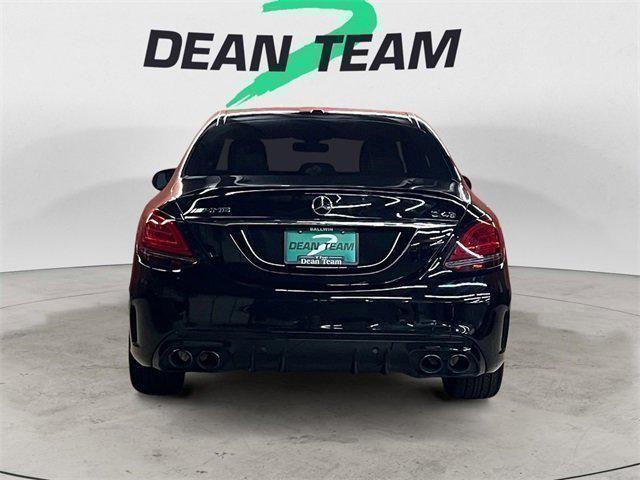 used 2021 Mercedes-Benz AMG C 43 car, priced at $42,950