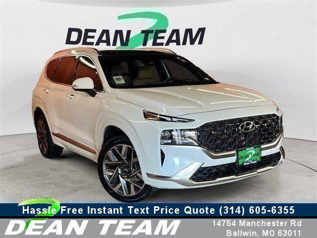 used 2022 Hyundai Santa Fe car, priced at $29,950