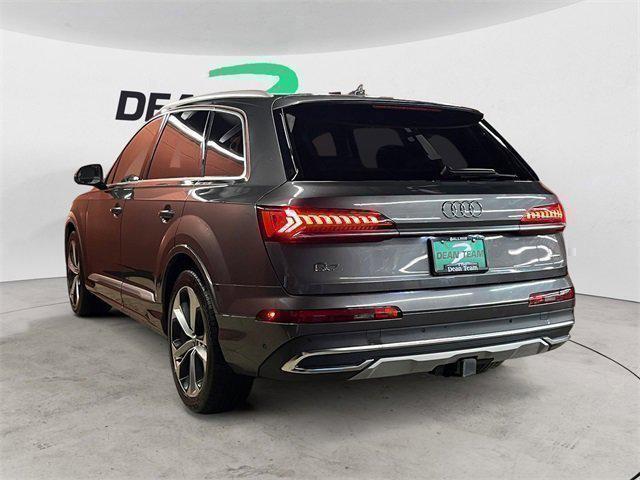 used 2021 Audi Q7 car, priced at $35,950