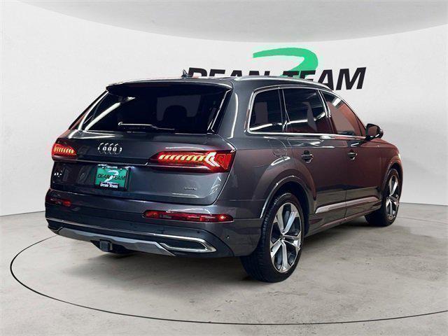 used 2021 Audi Q7 car, priced at $35,950