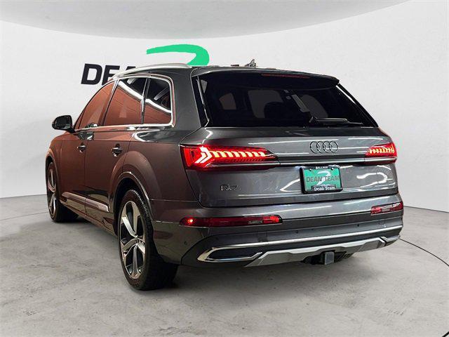 used 2021 Audi Q7 car, priced at $36,950