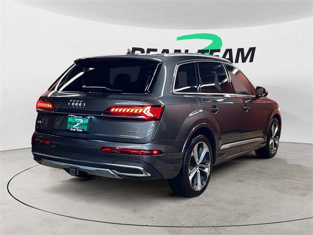 used 2021 Audi Q7 car, priced at $36,950