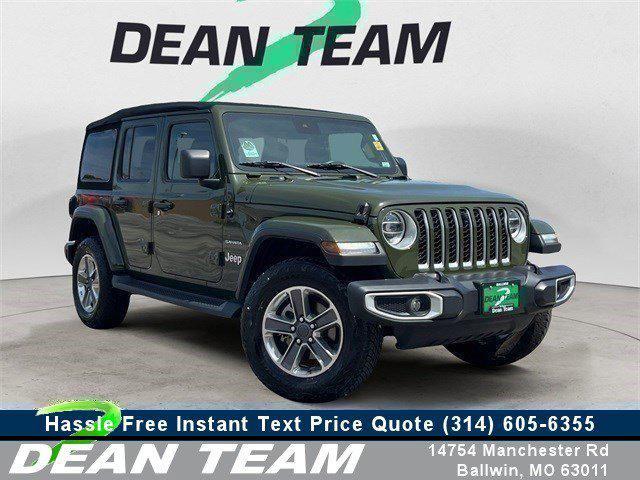 used 2021 Jeep Wrangler Unlimited car, priced at $27,950