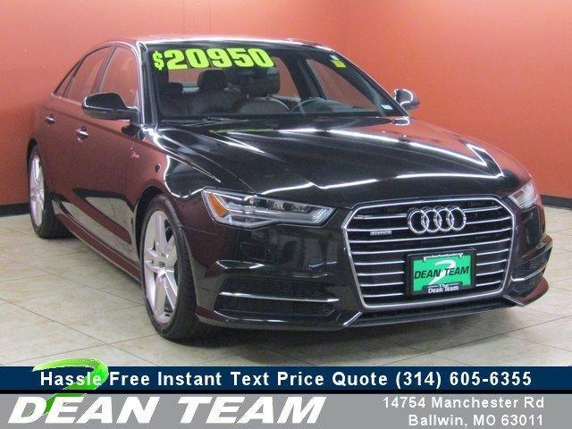used 2016 Audi A6 car, priced at $20,500
