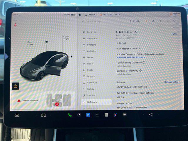 used 2019 Tesla Model 3 car, priced at $26,950