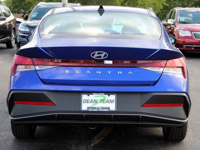 new 2024 Hyundai Elantra car, priced at $24,255