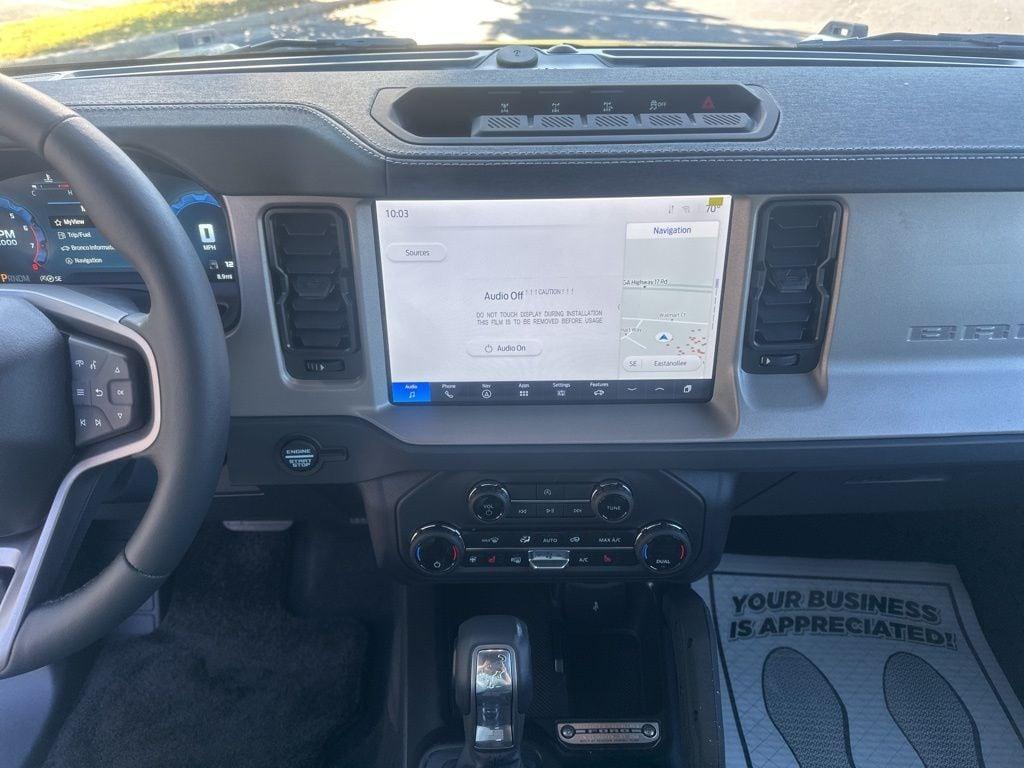 new 2025 Ford Bronco car, priced at $58,400
