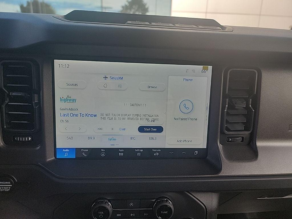 new 2025 Ford Bronco car, priced at $52,370