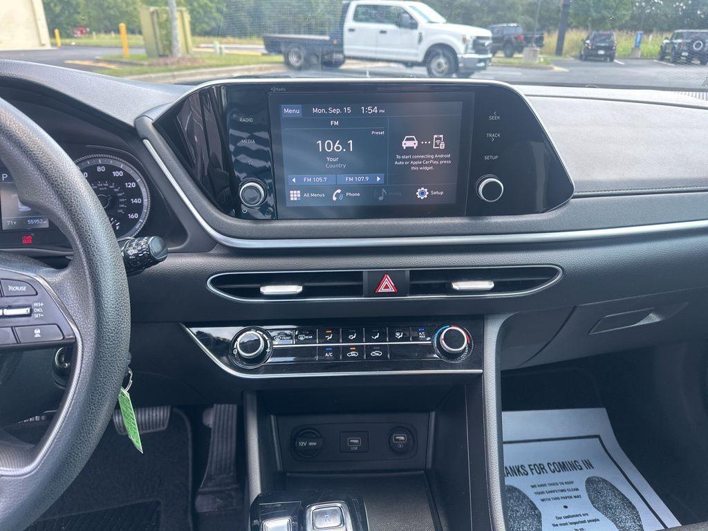 used 2021 Hyundai Sonata car, priced at $19,054