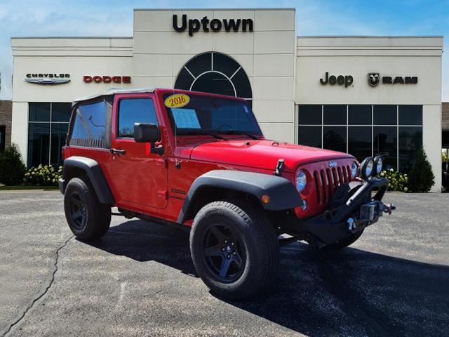 used 2016 Jeep Wrangler car, priced at $20,648