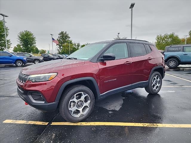 used 2022 Jeep Compass car, priced at $27,660