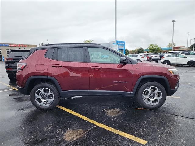 used 2022 Jeep Compass car, priced at $27,660