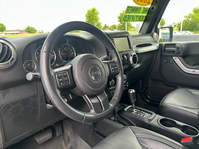 used 2017 Jeep Wrangler Unlimited car, priced at $25,500