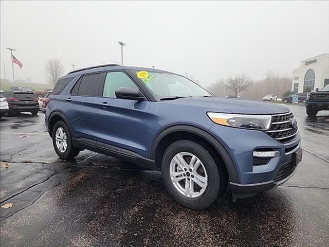 used 2021 Ford Explorer car, priced at $24,825