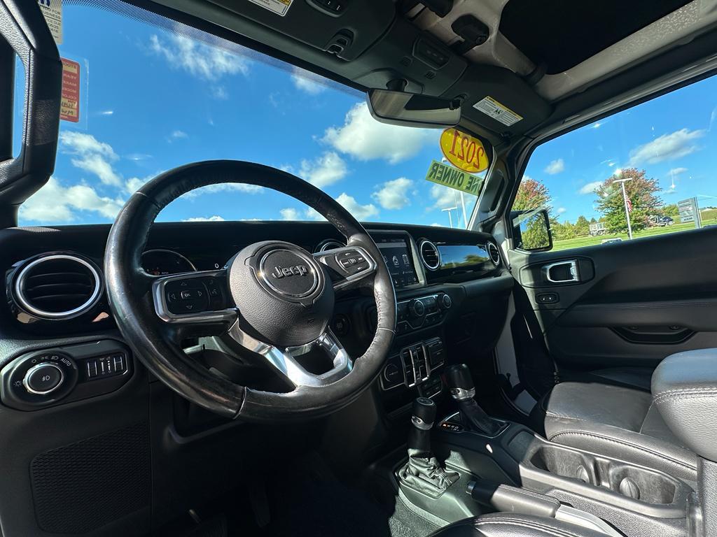 used 2021 Jeep Wrangler Unlimited car, priced at $32,350