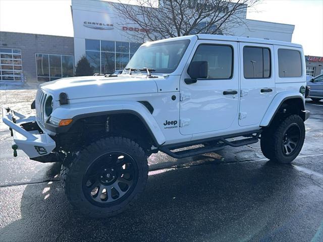 used 2021 Jeep Wrangler Unlimited car, priced at $33,560