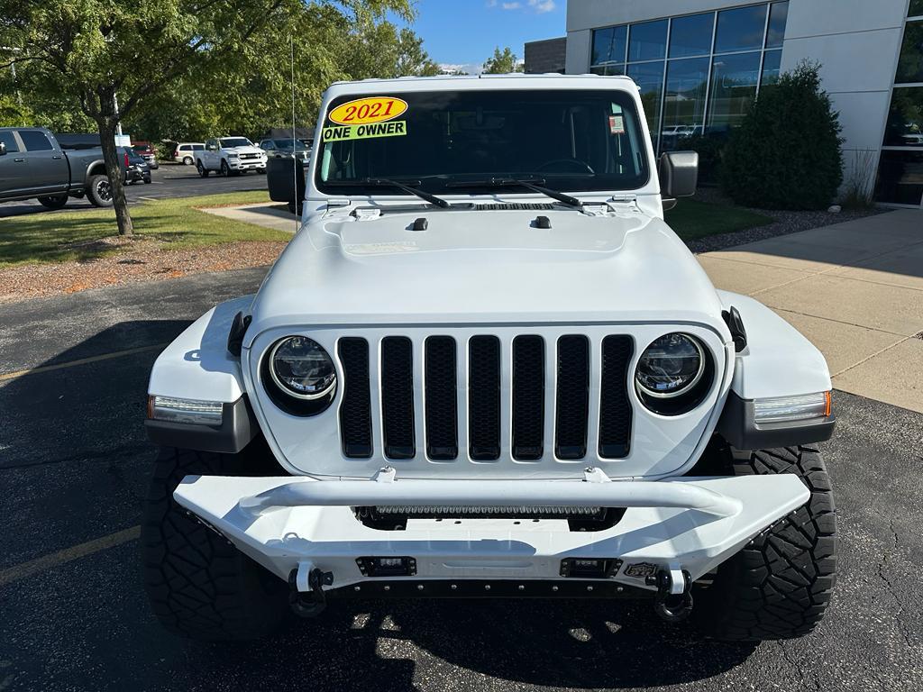 used 2021 Jeep Wrangler Unlimited car, priced at $32,350