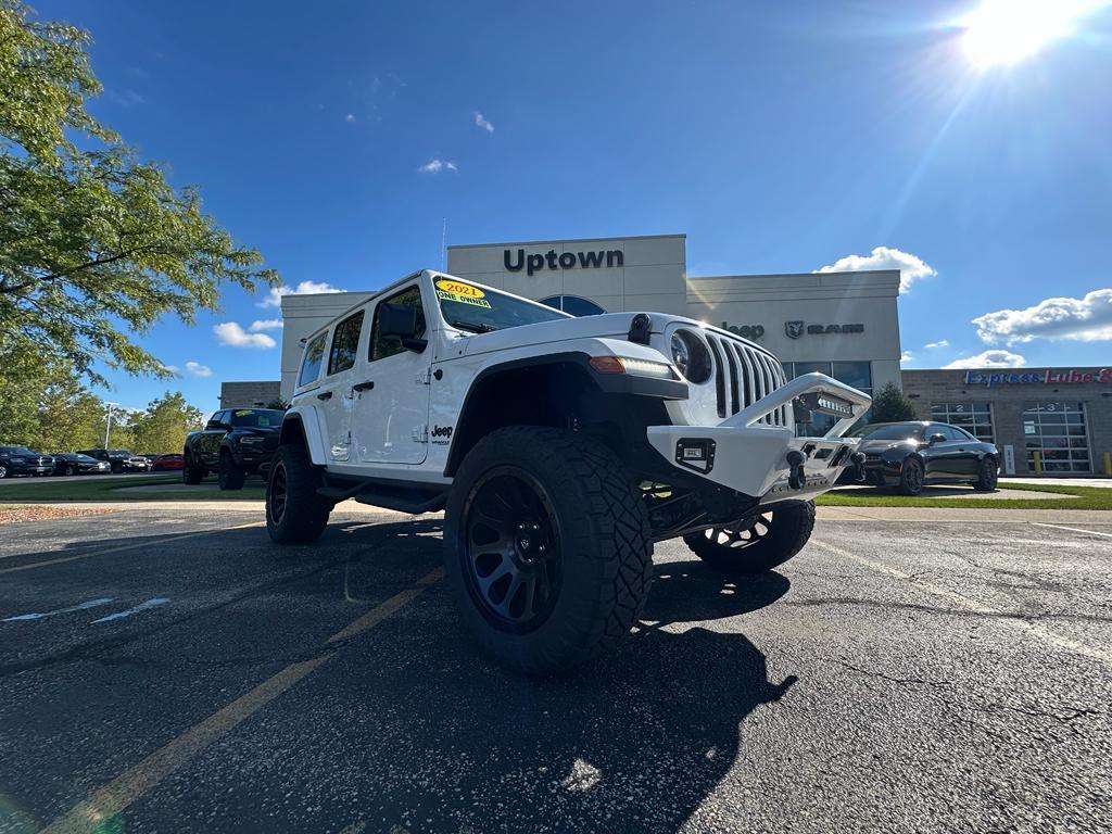 used 2021 Jeep Wrangler Unlimited car, priced at $32,350