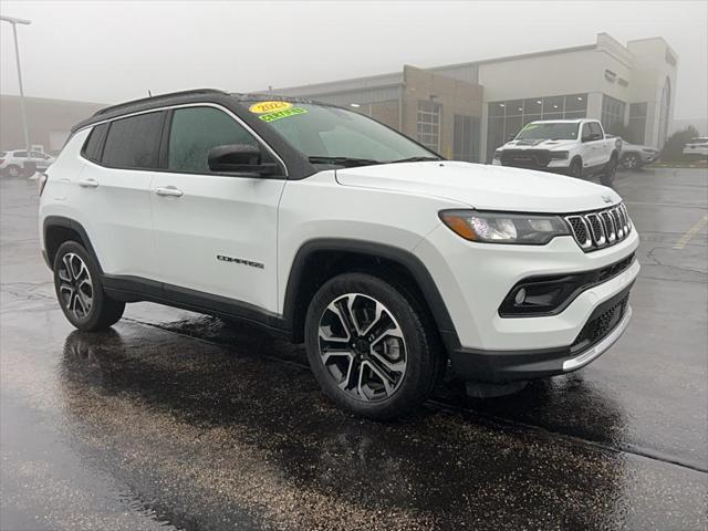 used 2023 Jeep Compass car, priced at $26,799