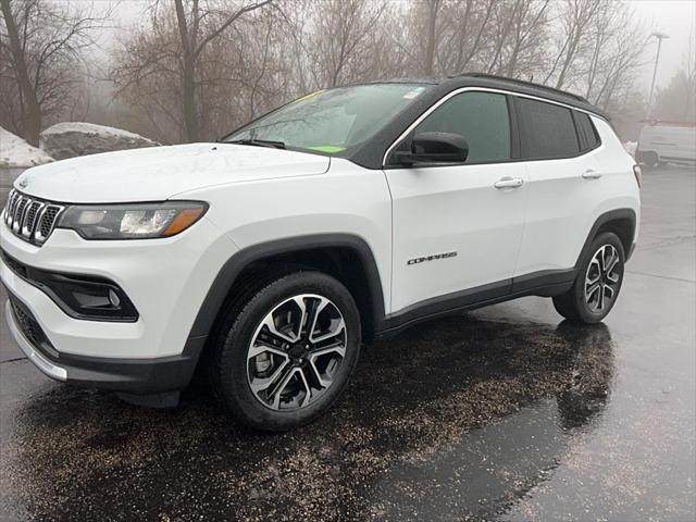 used 2023 Jeep Compass car, priced at $28,440