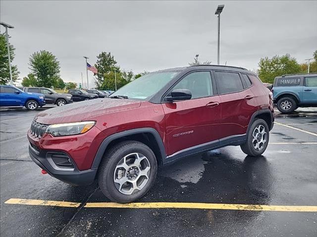 used 2022 Jeep Compass car, priced at $27,660