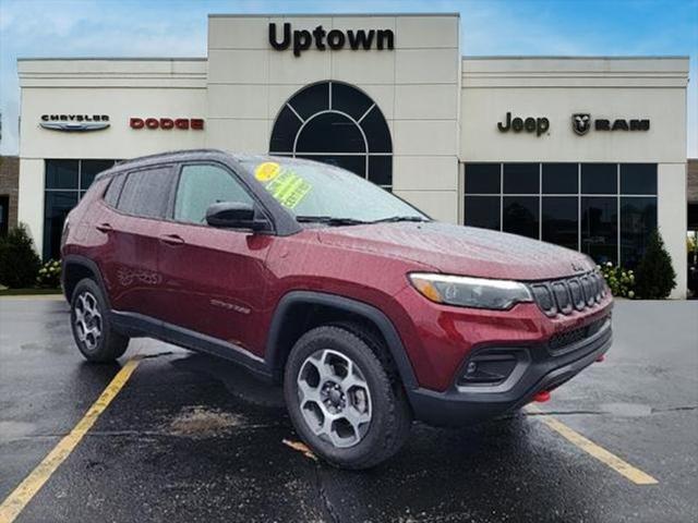 used 2022 Jeep Compass car, priced at $27,660