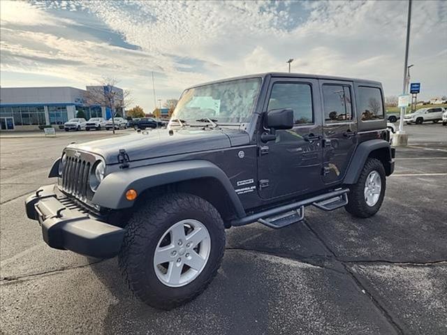 used 2017 Jeep Wrangler Unlimited car, priced at $18,925